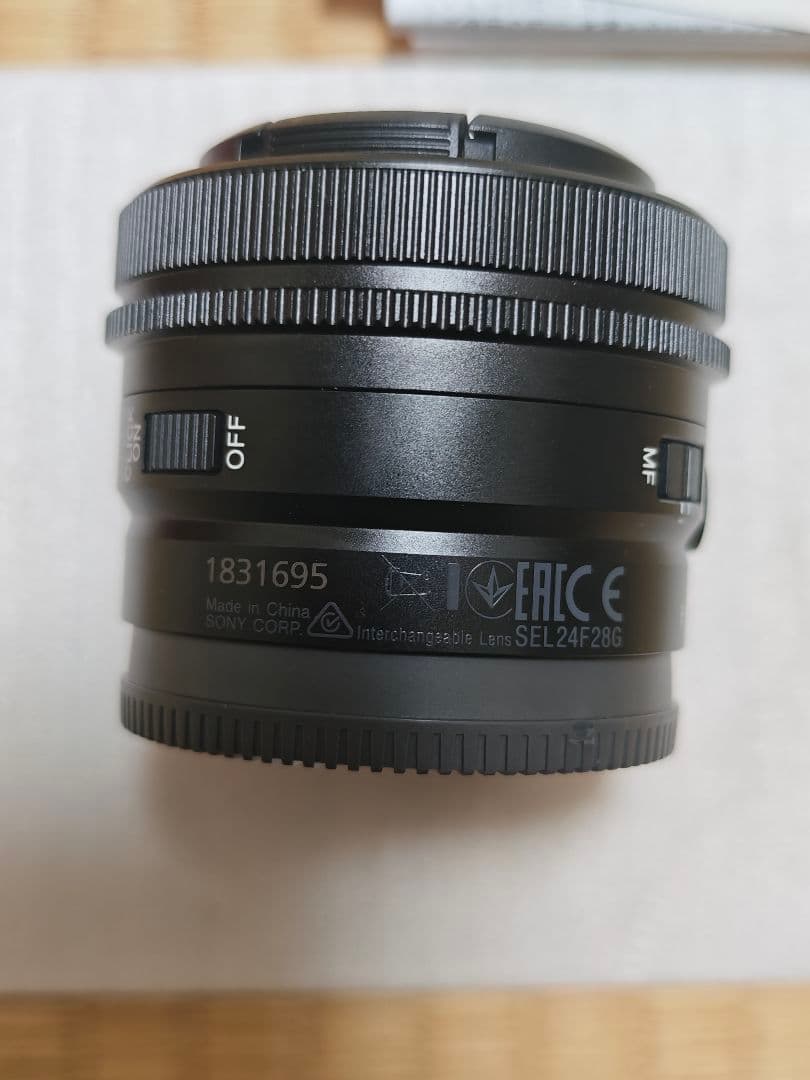 SONY FE 24mm f2.8 G 単焦点レンズ