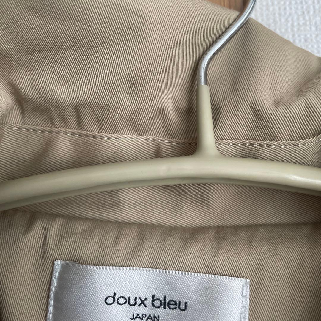 ◆専用◆doux bleu（ドゥブルー）ワイドステンカラーコート