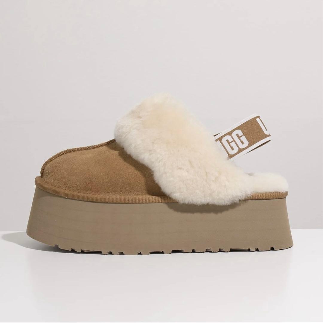 そな UGG FUNKETTE ファンケット 24cm チェスナット