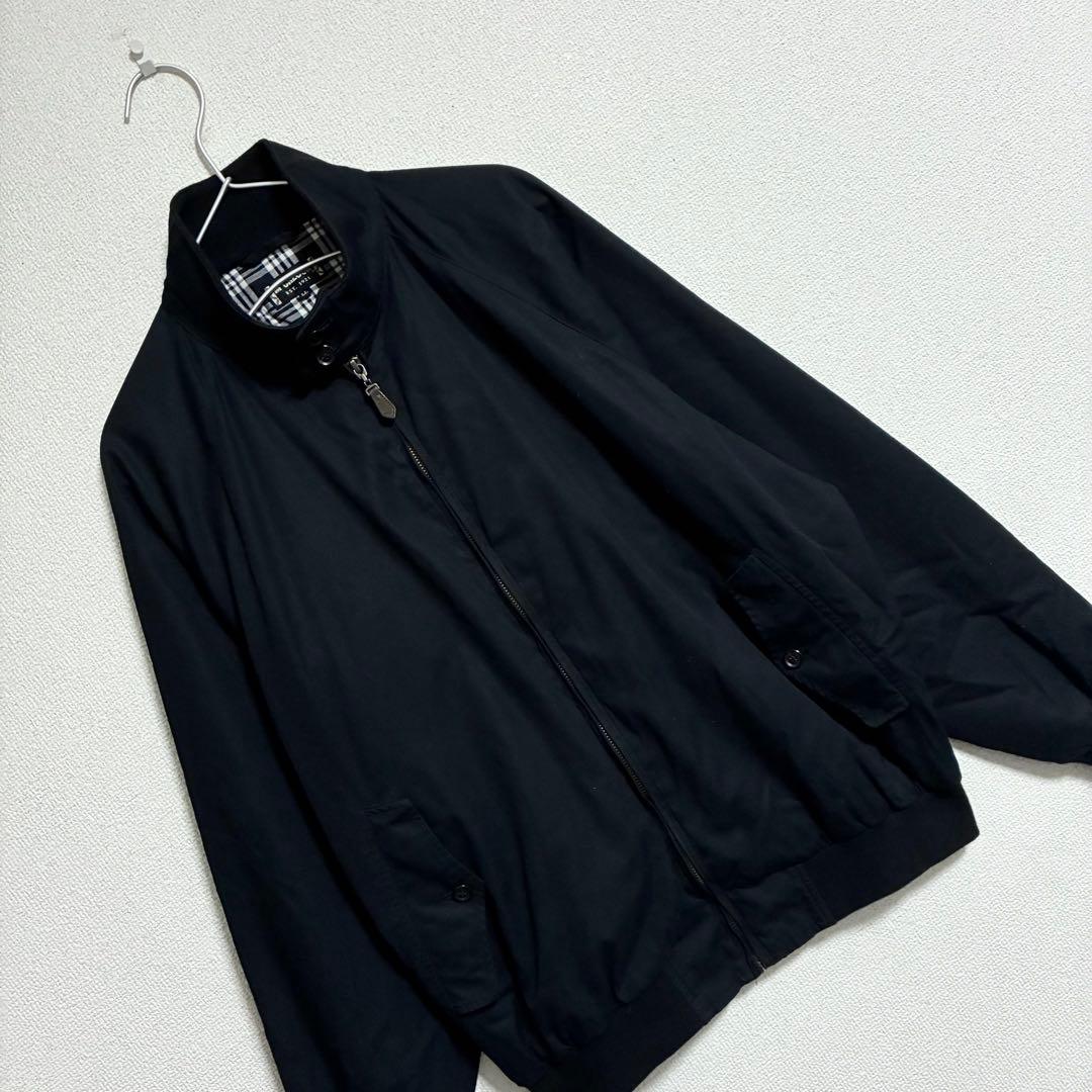 美品　McGREGOR ハリントンジャケット スイングトップ 短丈 XL 黒