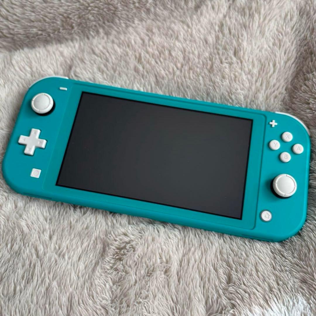 Nintendo Switch Lite ターコイズ 収納ケース付