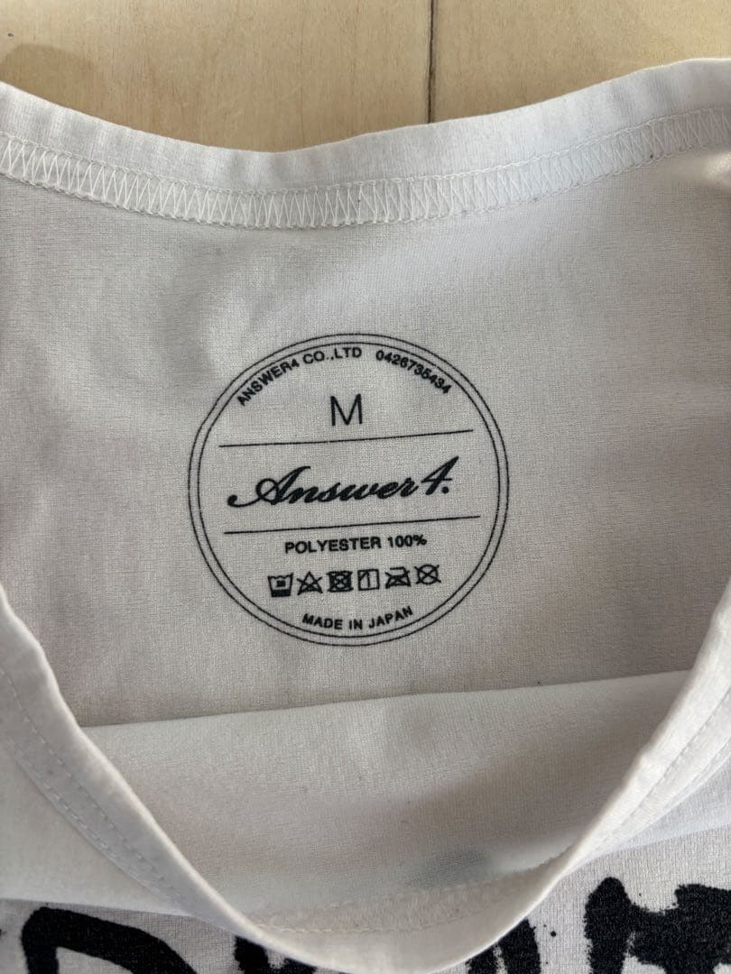 Answer4 Tシャツ　Mサイズ