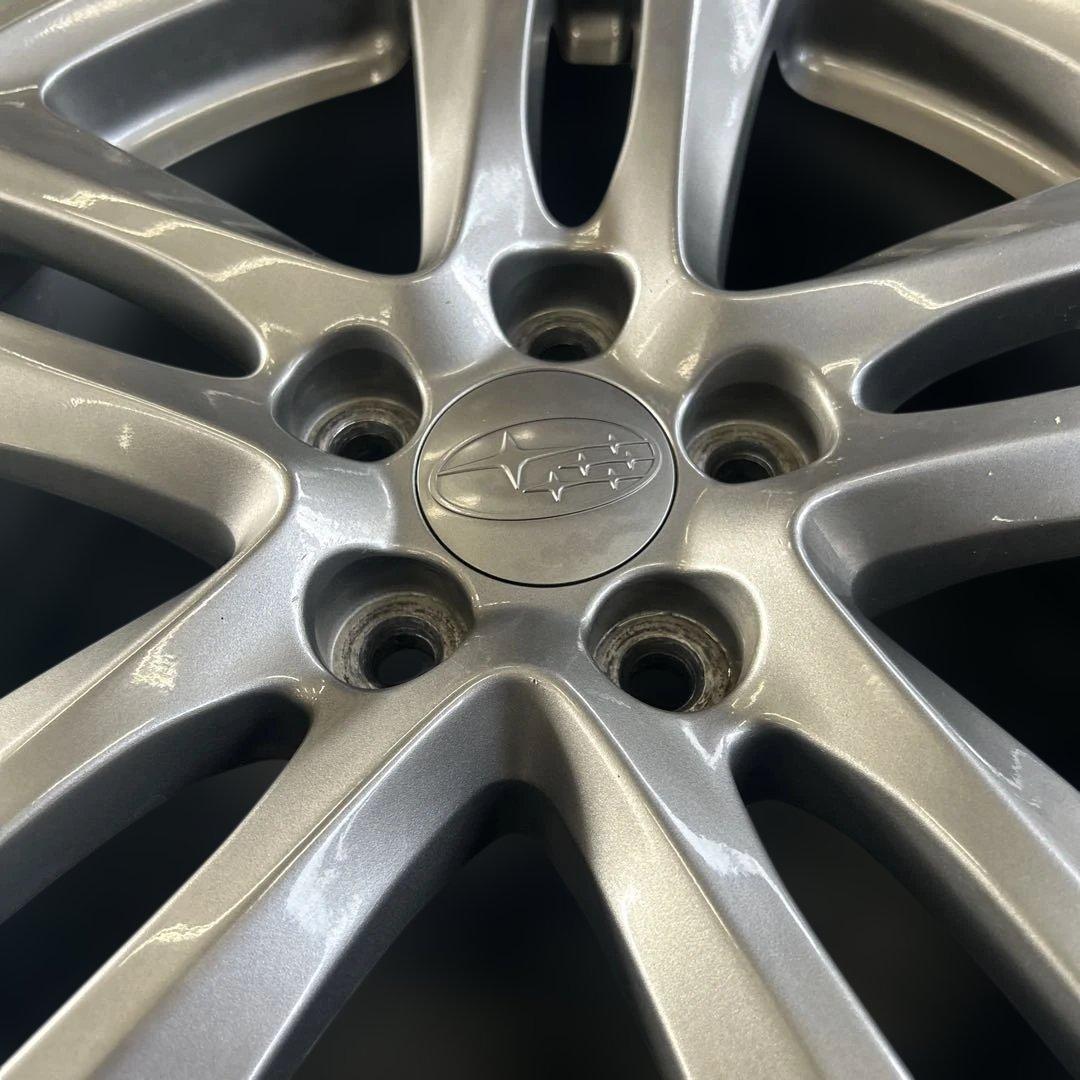 中古アルミ16x6.5スバル純正アルミ4本セット レガシィ、インプレッサなどに