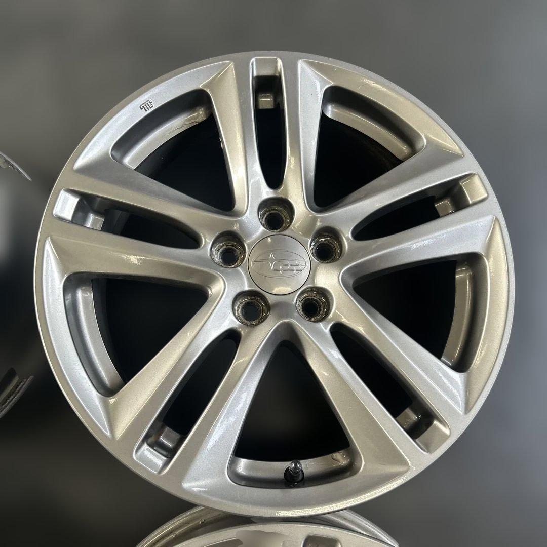 中古アルミ16x6.5スバル純正アルミ4本セット レガシィ、インプレッサなどに