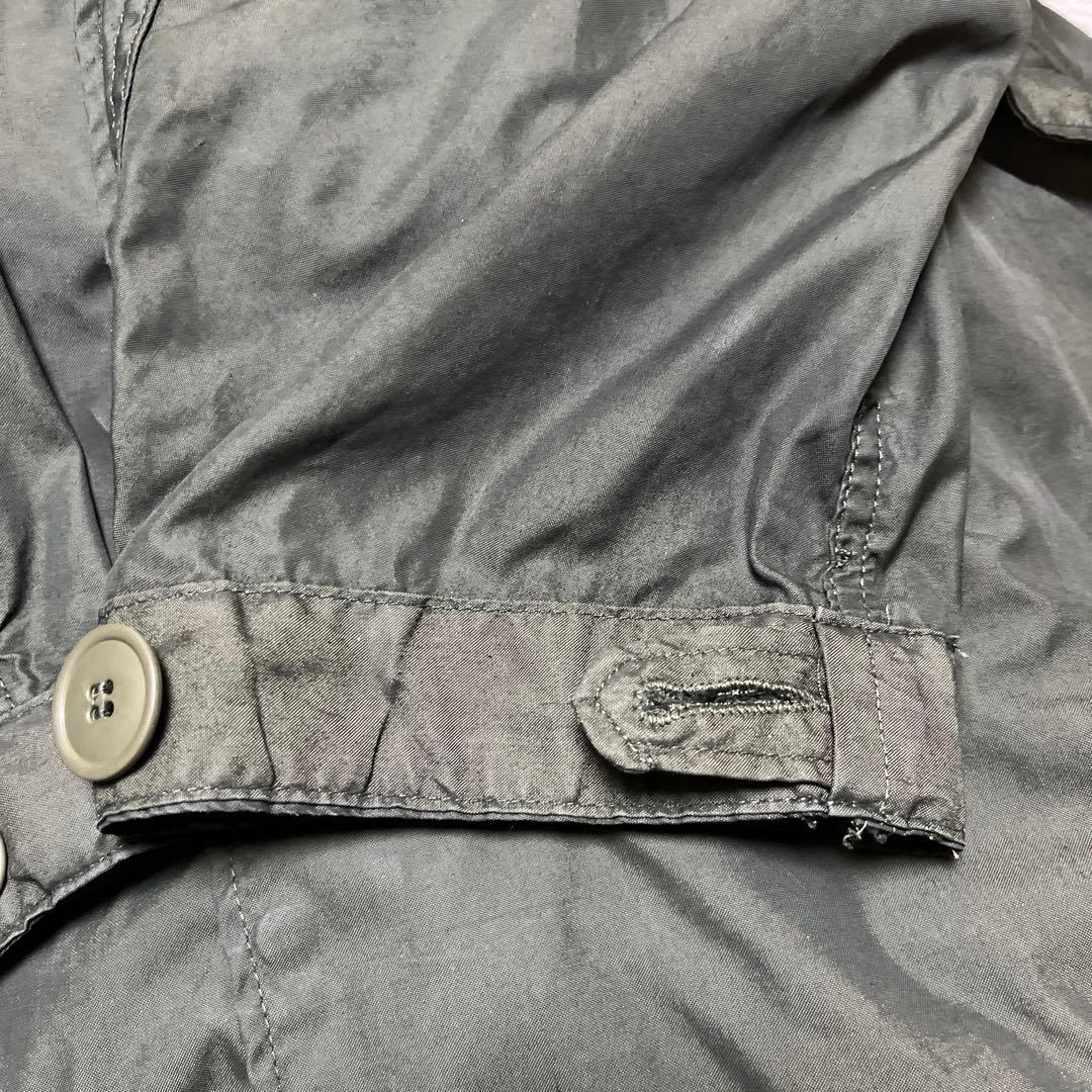 カ*ニ様 黒染め U.S.ARMY M65 フィッシュテールパーカ 米軍実物 モ