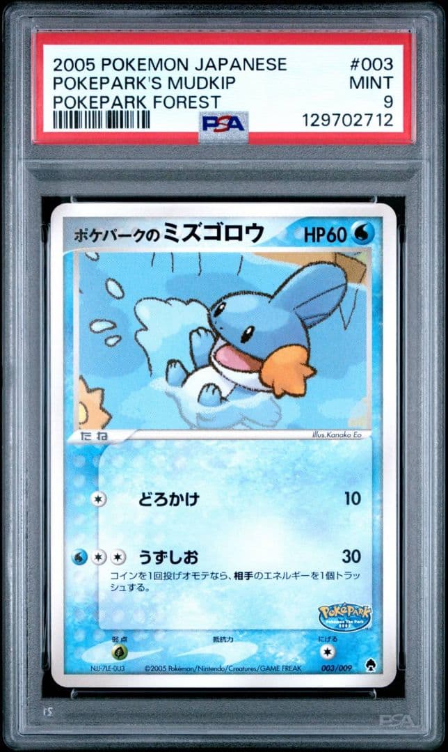 2005 ポケパークのミズゴロウ ポケパークプレミアムファイル 003/009