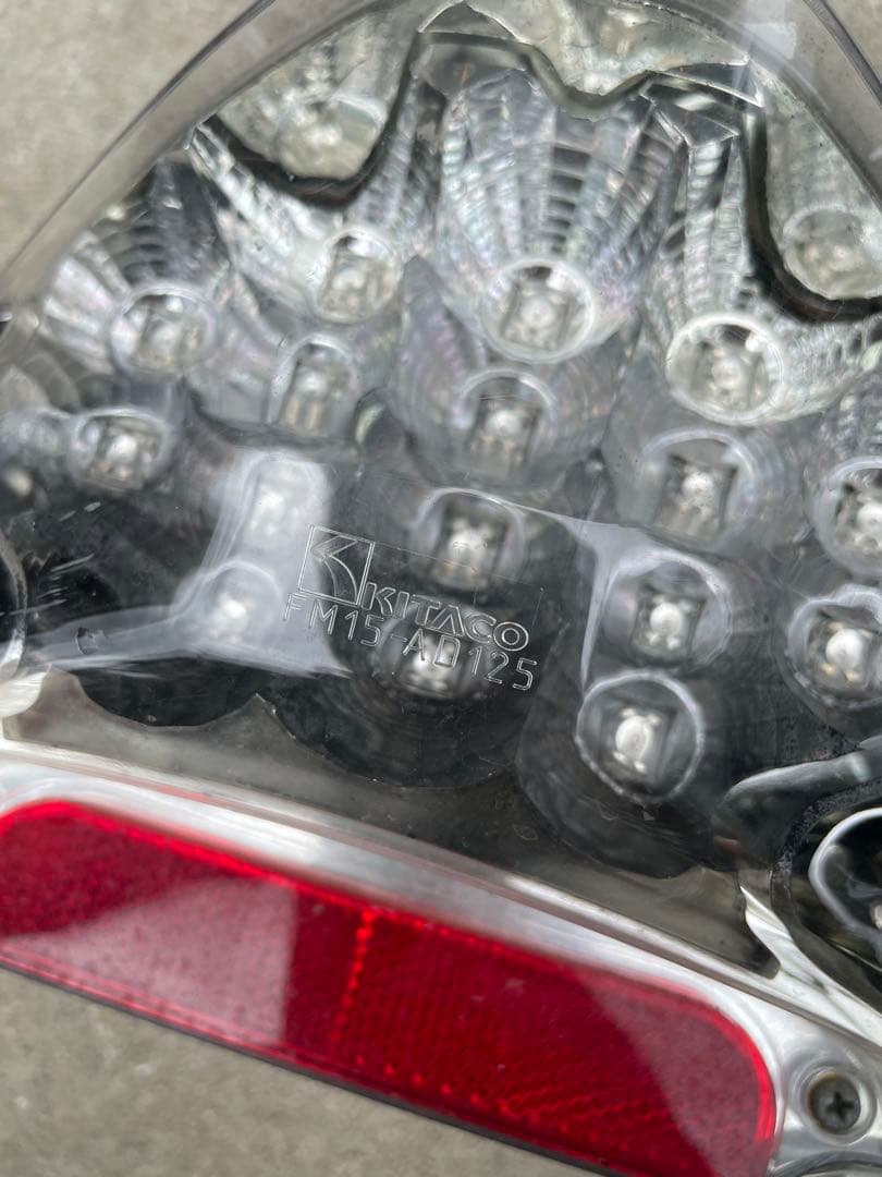 アドレスV125 テールランプ　ウィンカー　社外　LED キタコ