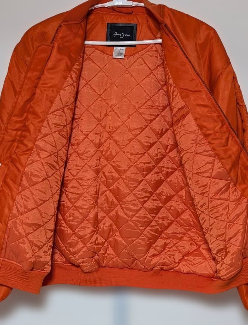 ショーン・ジョン ＭＡ−１ジャケット 2XL 未使用 オレンジ
