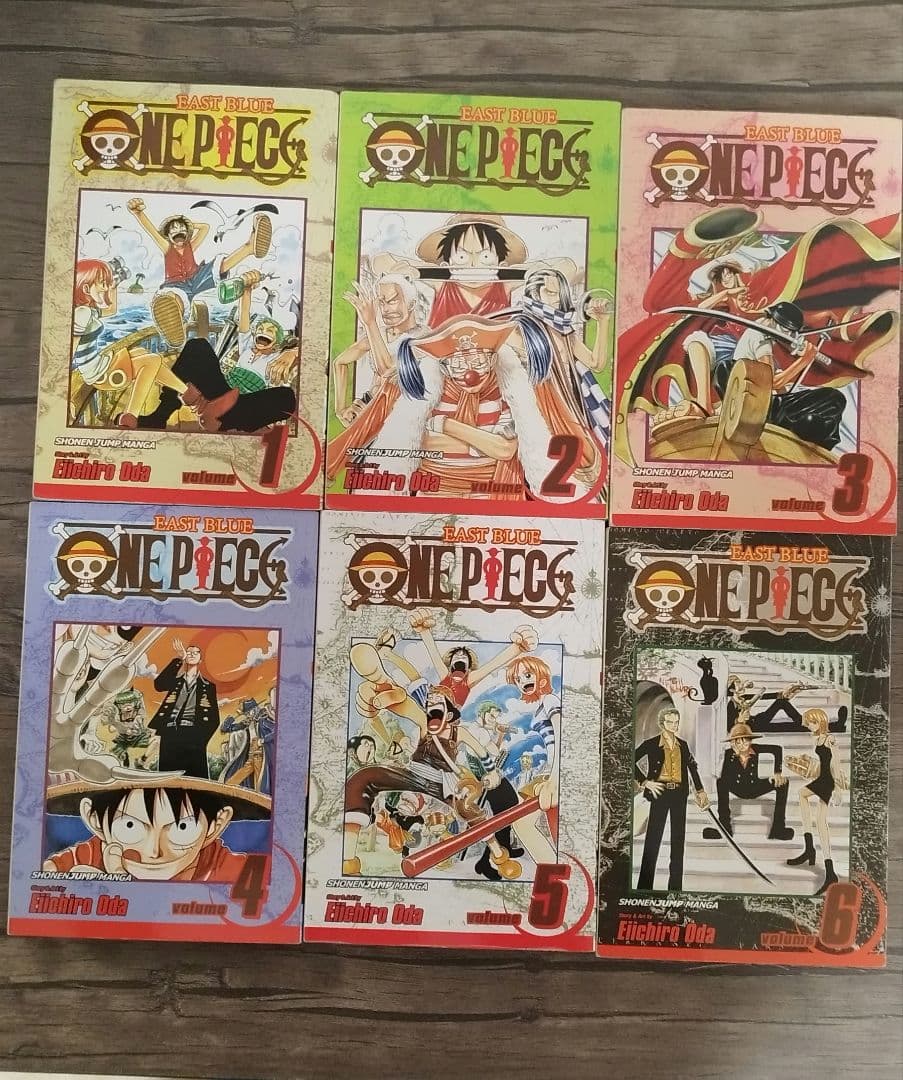 ワンピース 英語版 1〜10