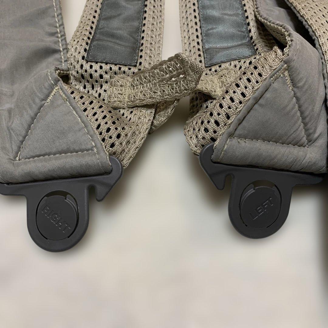 ベビービョルン　ベビーキャリア mini air グレーベージュ　赤ちゃん