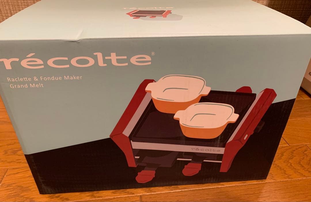 recolte ラクレットフォンデュメーカー グランメルトホットプレート