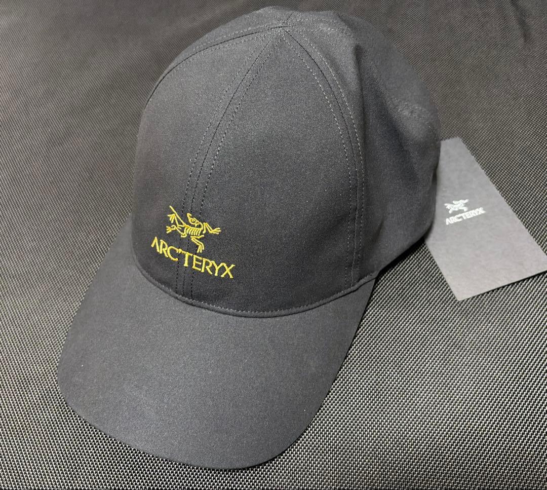 【新品】ARC'TERYX ブラック バードワード キャップ S/P - M/M