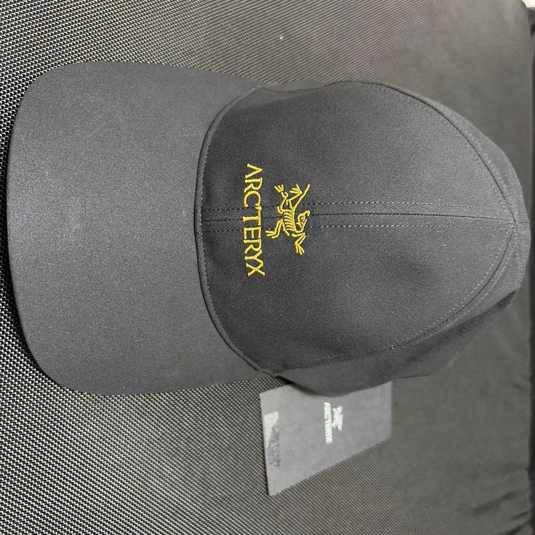 【新品】ARC'TERYX ブラック バードワード キャップ S/P - M/M