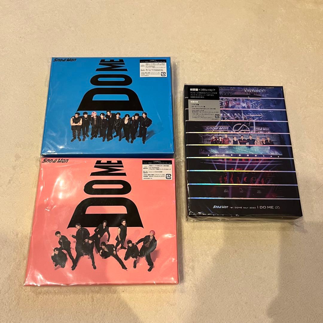 Man スノーマン 初回限定盤 LIVE DVD Blu-ray まとめ