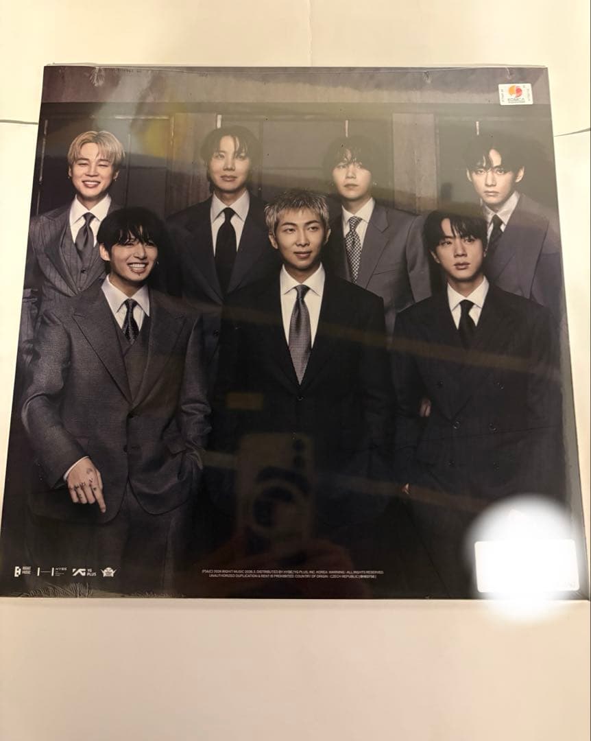 BTS SUGA ARIRANG Standard Vinyl LPトレカ付