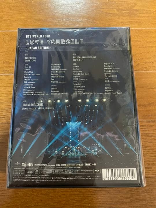 BTS/BTS WORLD TOUR LOVE YOURSELF 初回限定盤