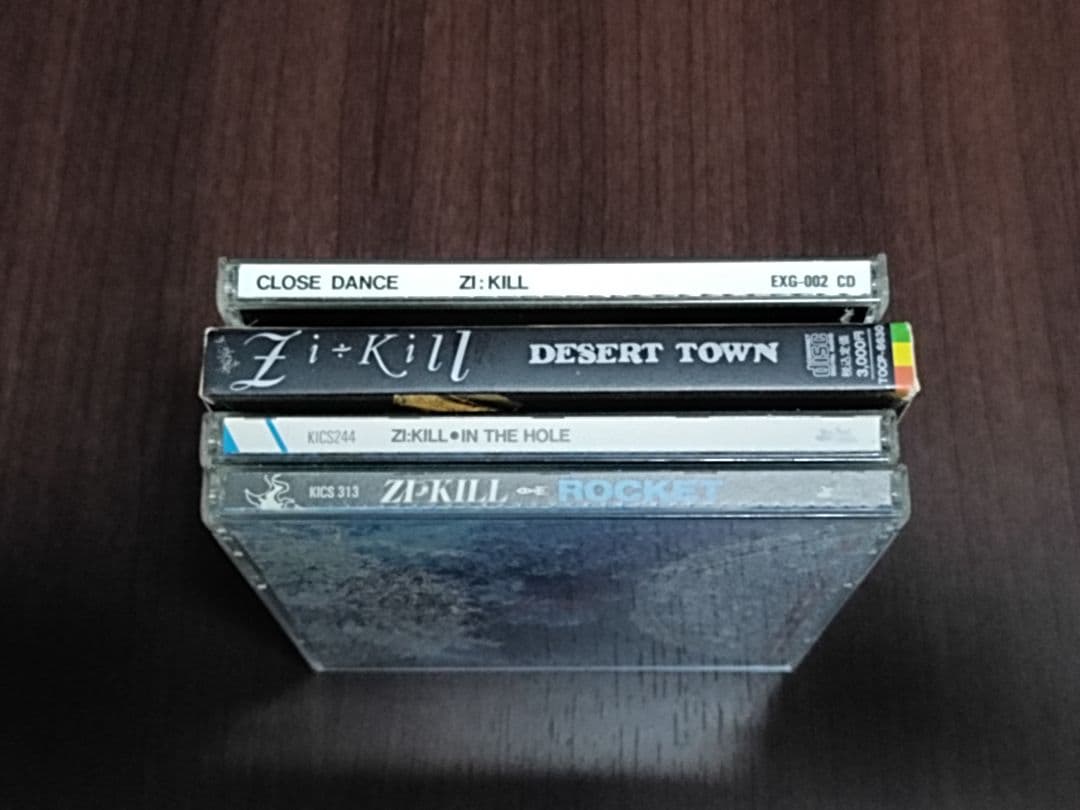 【廃盤・入手困難品あり】ZI:KILL CDアルバム4枚セット【中古】