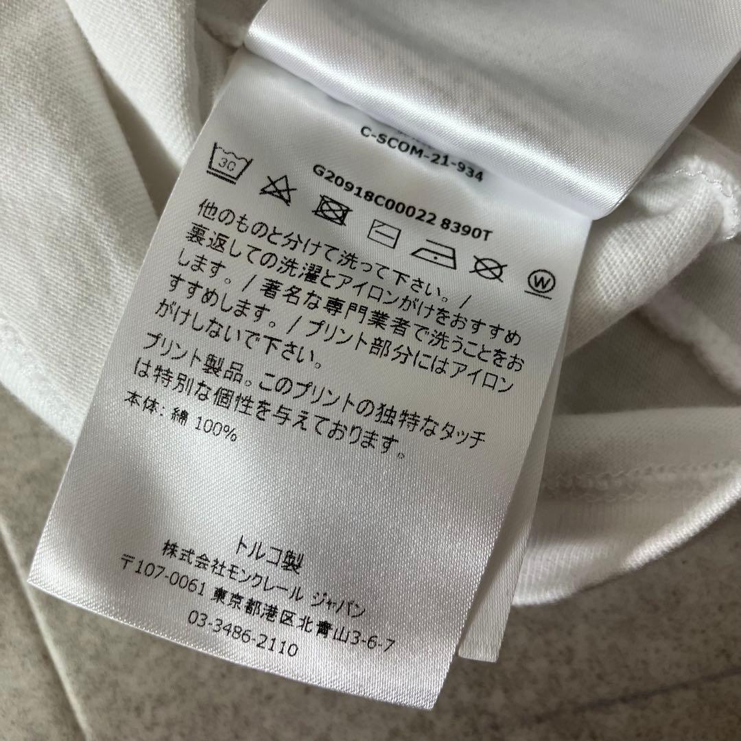 MONCLER フロントロゴ T-SHIRT/size(L)/正規品