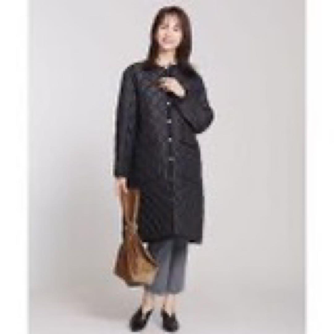 TRADITIONALWEATHERWEAR別注キルティングロングコートナノユニ