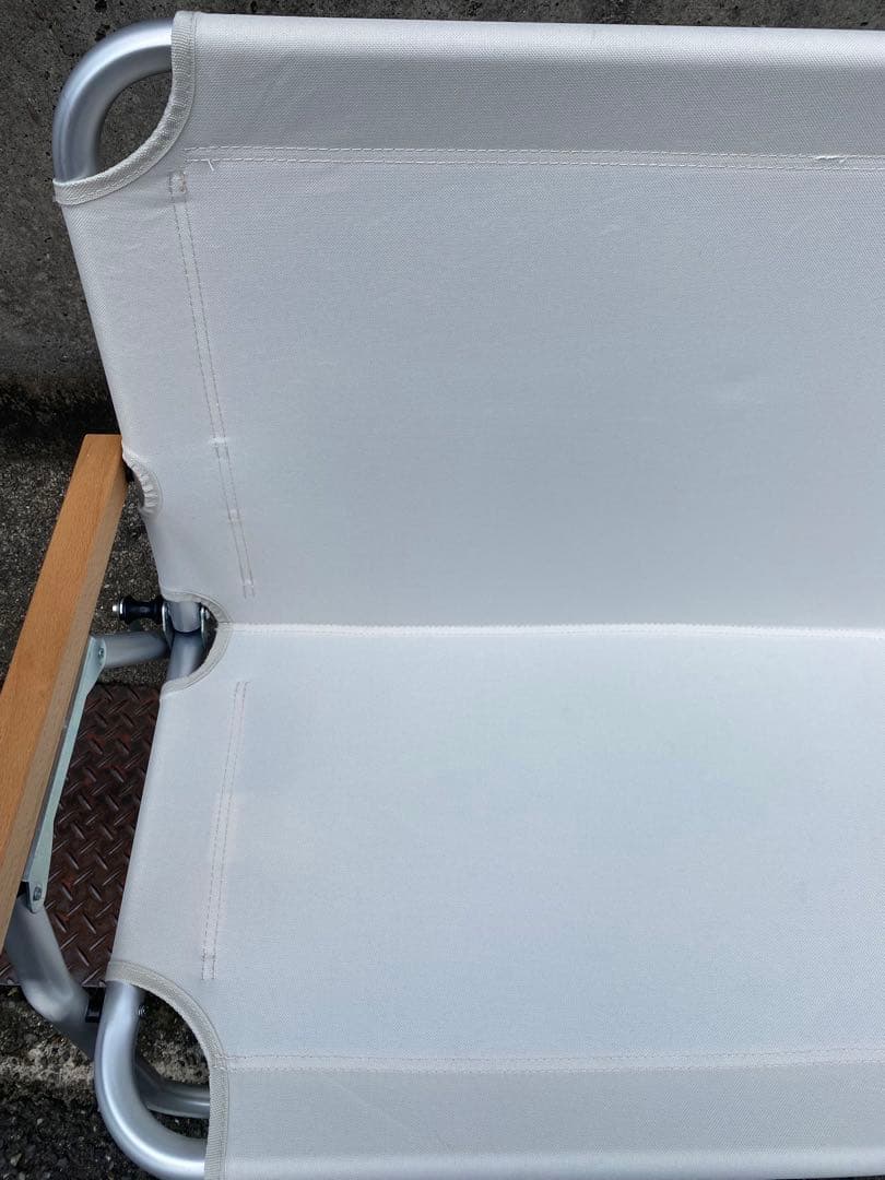 ✨廃盤✨人気✨　無印良品　アルミアウトドアベンチ