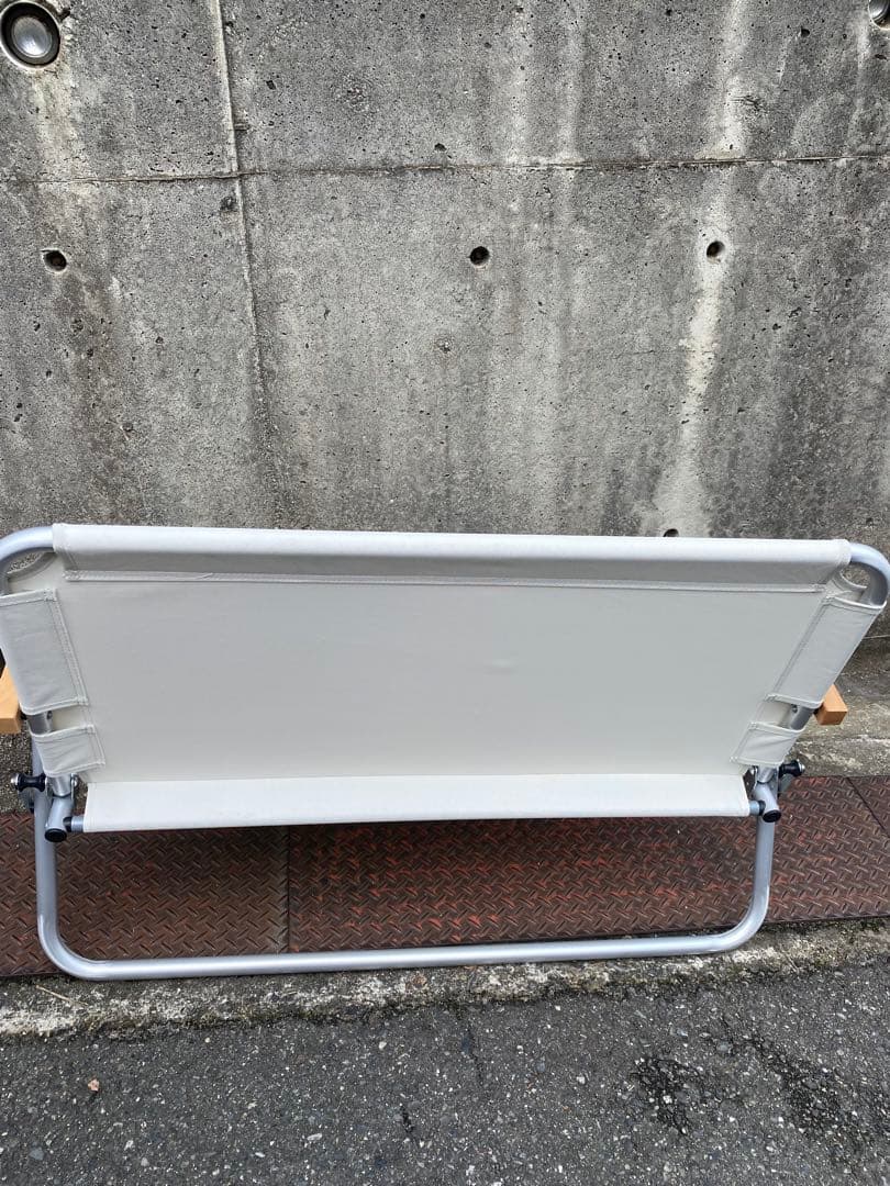 ✨廃盤✨人気✨　無印良品　アルミアウトドアベンチ