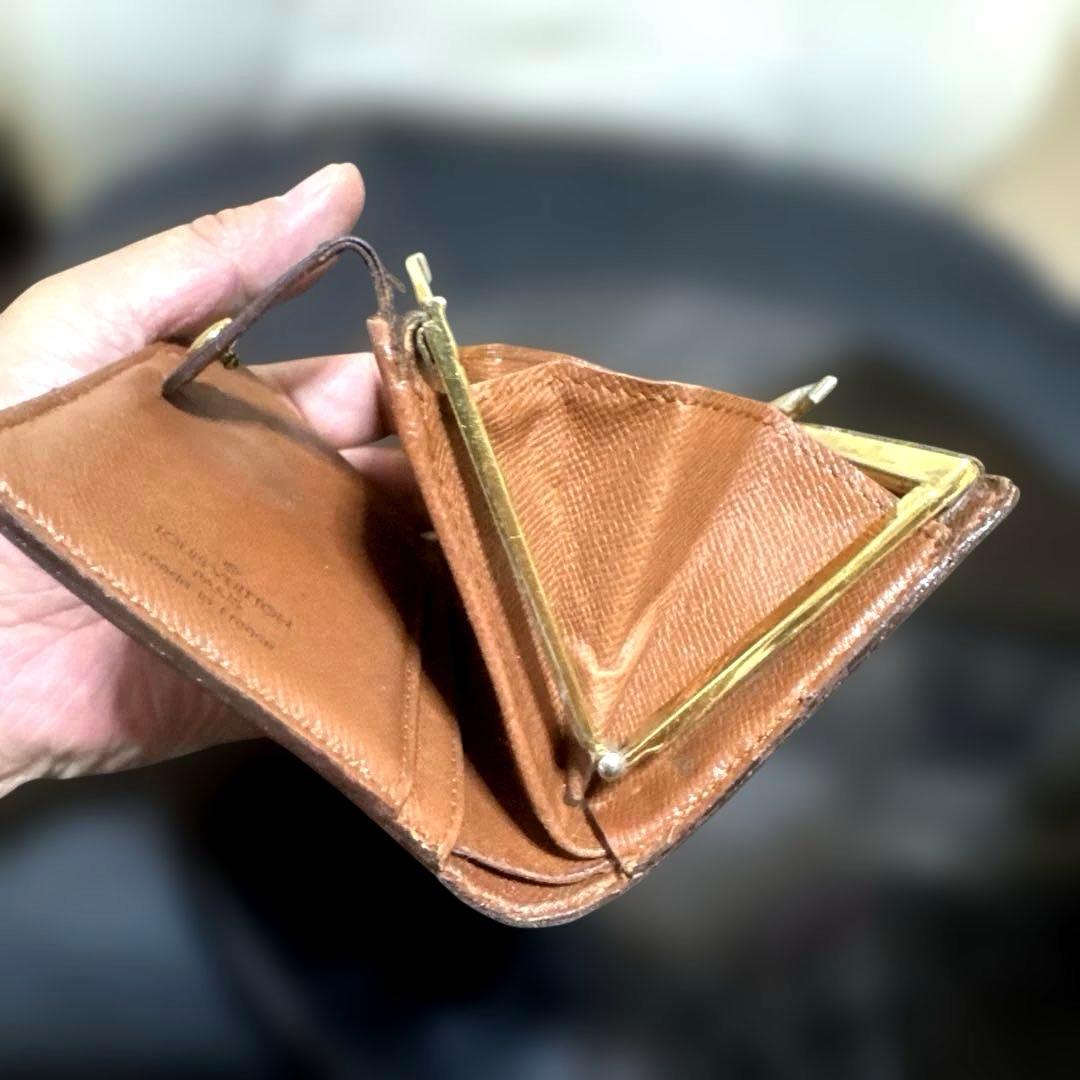 ⑩☆在庫SALE/優良品♪モノグラム がま口 財布