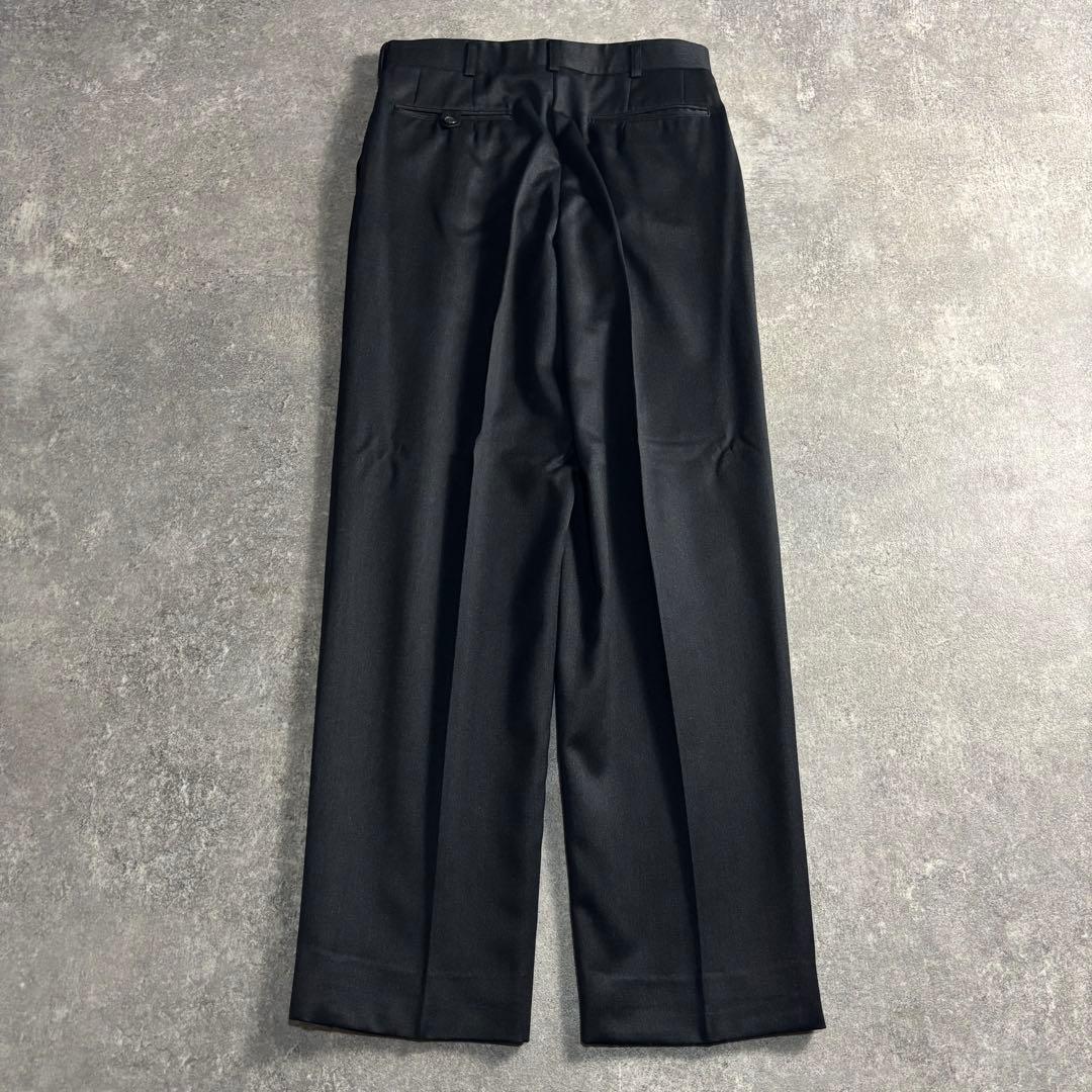 極上ウール ダブルブレストスーツ & ISSEY MIYAKE ネクタイ グレー