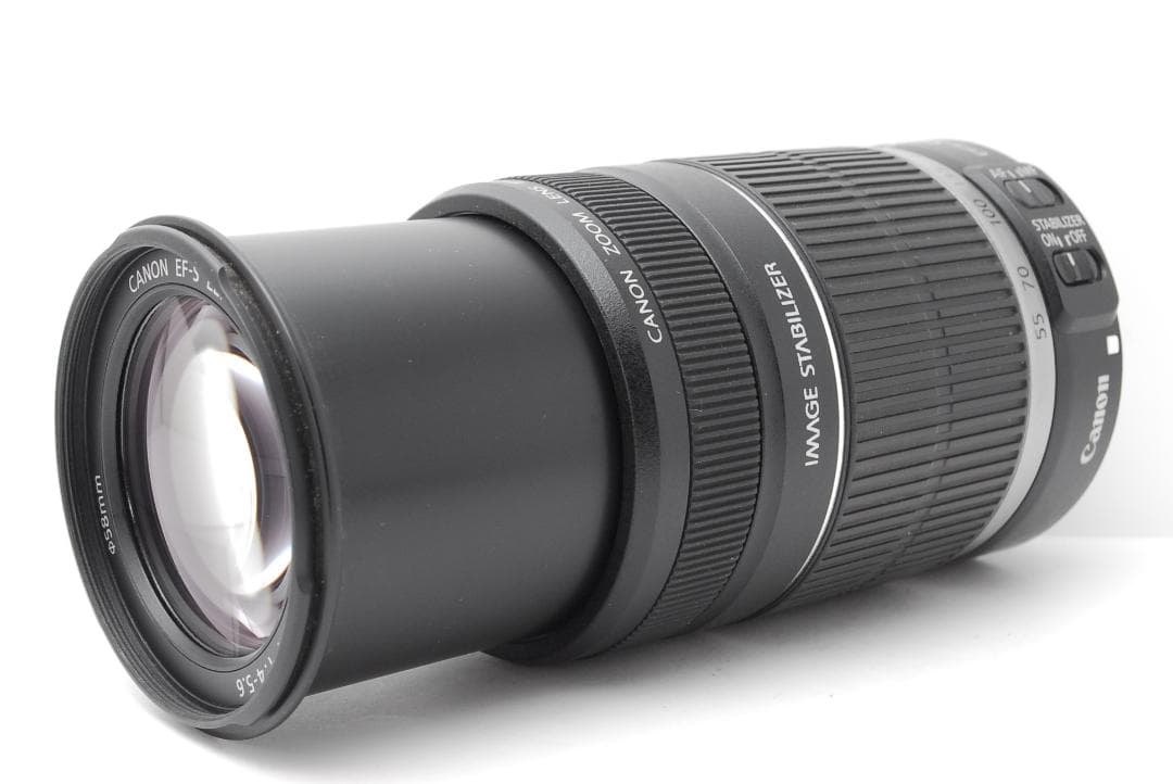 【美品】Canon EF-S 55-250mm F4-5.6 IS　手振れ補正