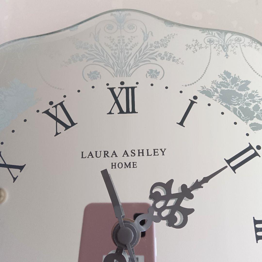 LAURA ASHLEY ローラアシュレイ　ミラー掛時計