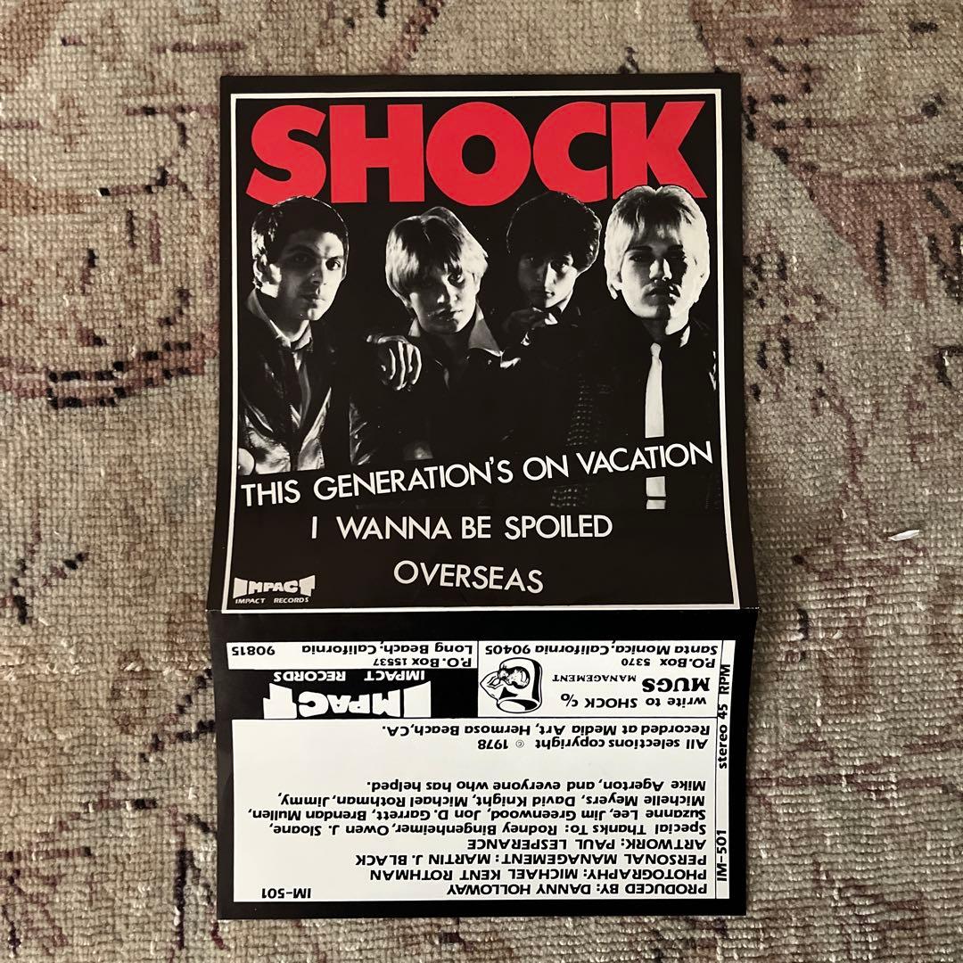 SHOCK This Generation’s On Vacation レコード