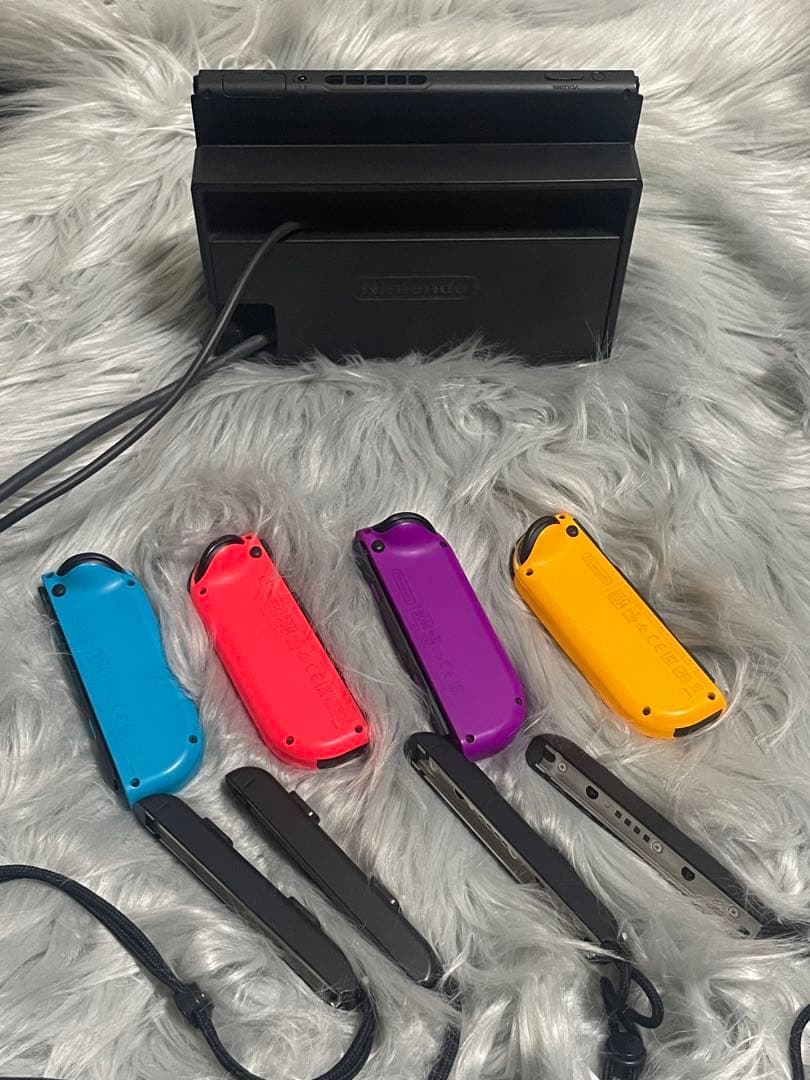 Nintendo Switch 本体 ジョイコン4個付き スマッシュブラザーズ