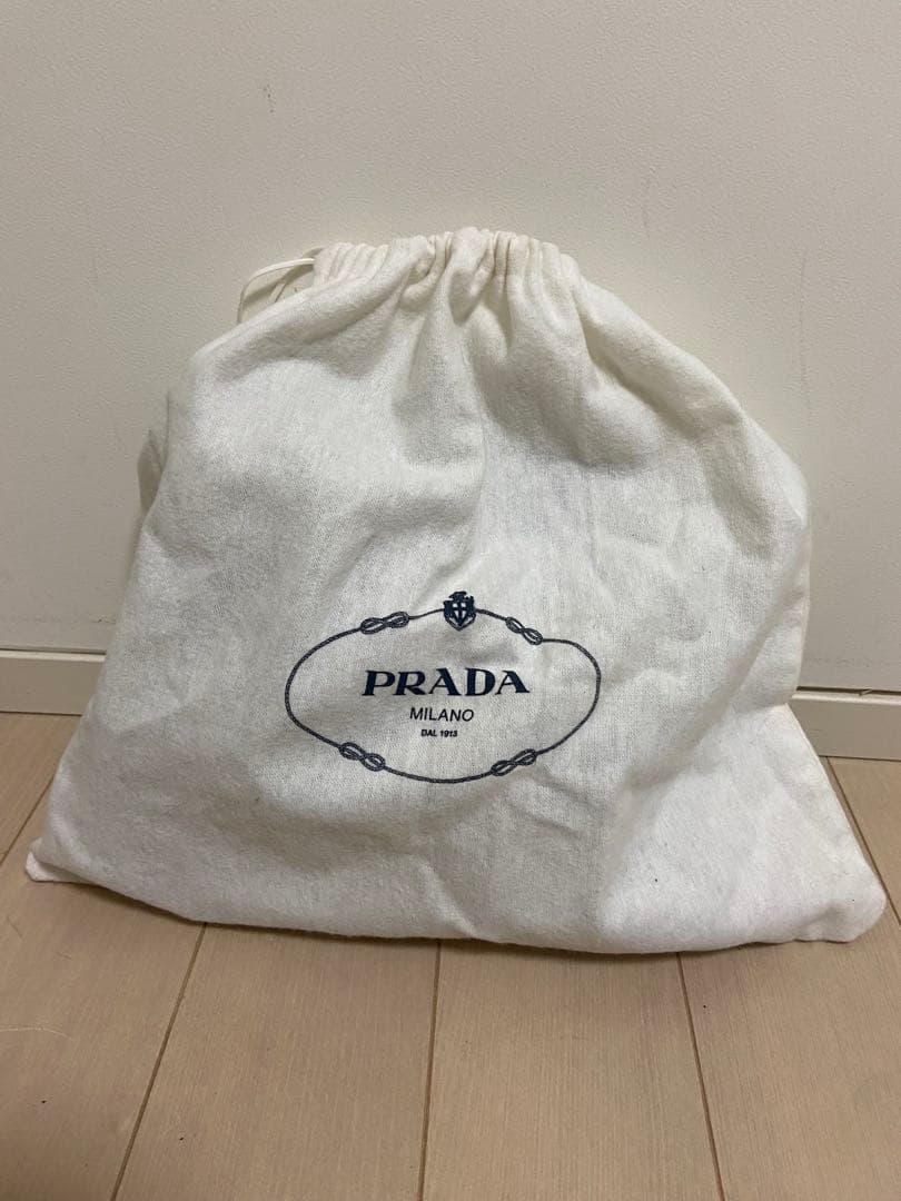 PRADAボストンバッグ・黒・ナイロン・ 保存袋、カード付き