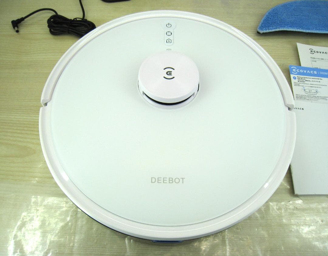 DEEBOT Y1 ロボット掃除機 本体　水拭きモップ掛け