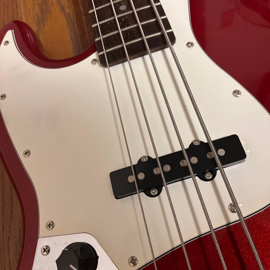レフティ エレキベース レジェンド　左利き用　Legend レッド
