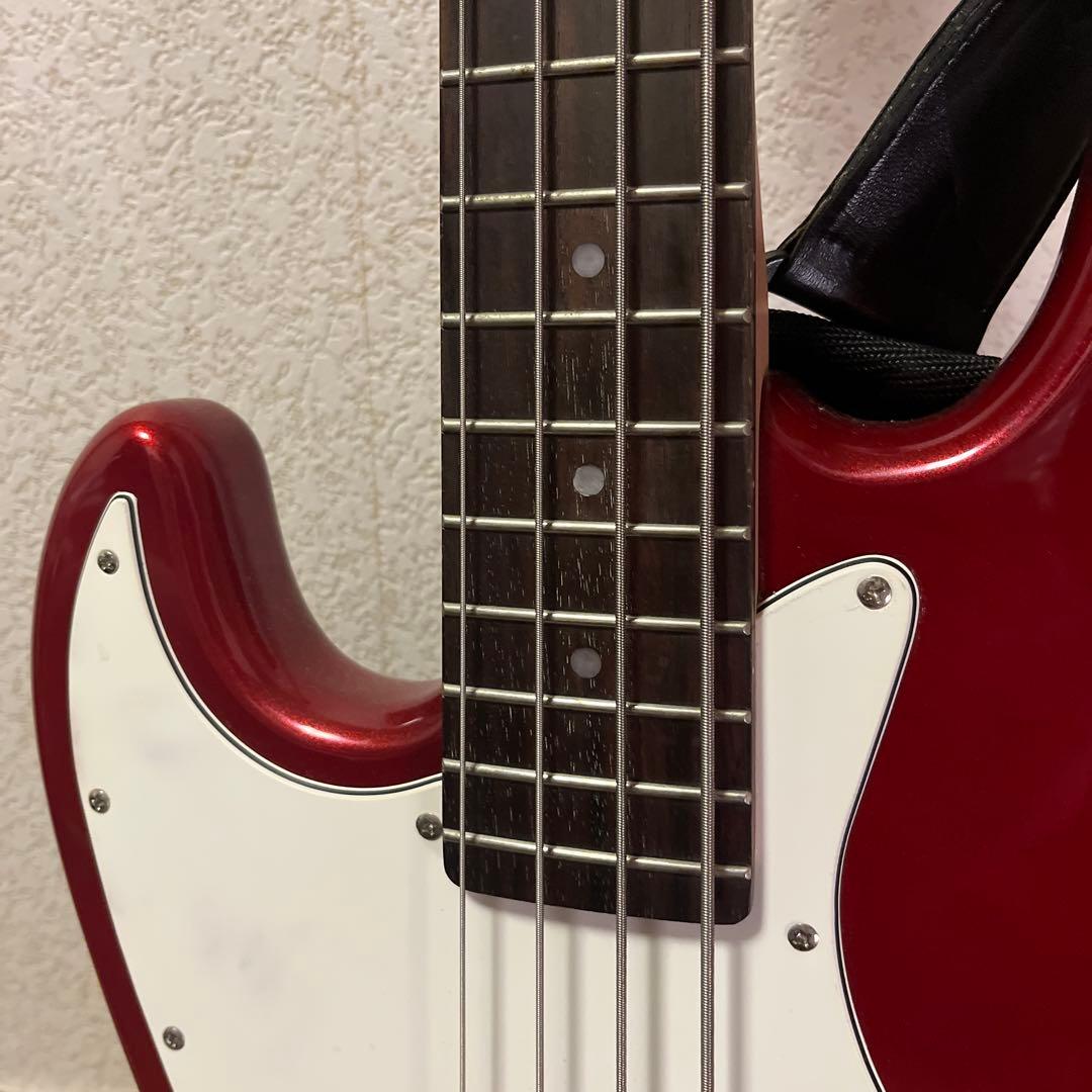 レフティ エレキベース レジェンド　左利き用　Legend レッド