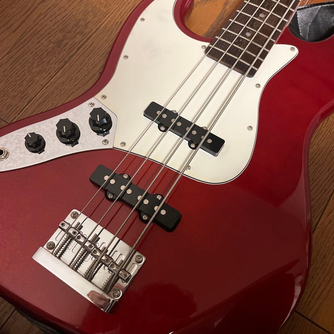レフティ エレキベース レジェンド　左利き用　Legend レッド