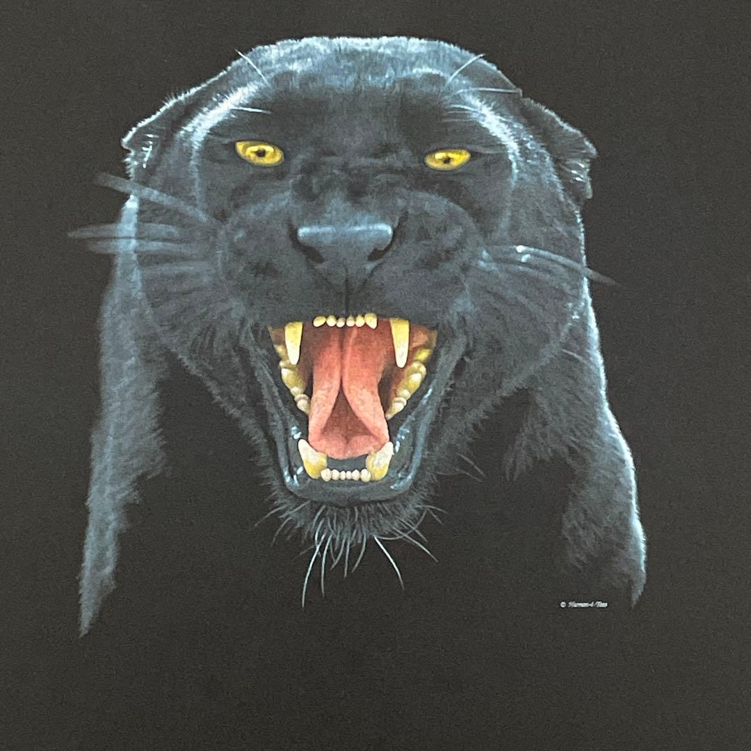 ヴィンテージ 90s ブラックパンサー カニエウエスト Human-i-Tees