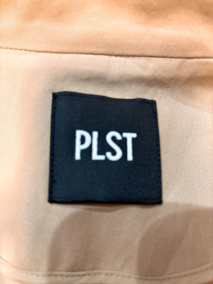 PLST プラステ ショートトレンチコート キャメル ベージュS 現行タグ 美品