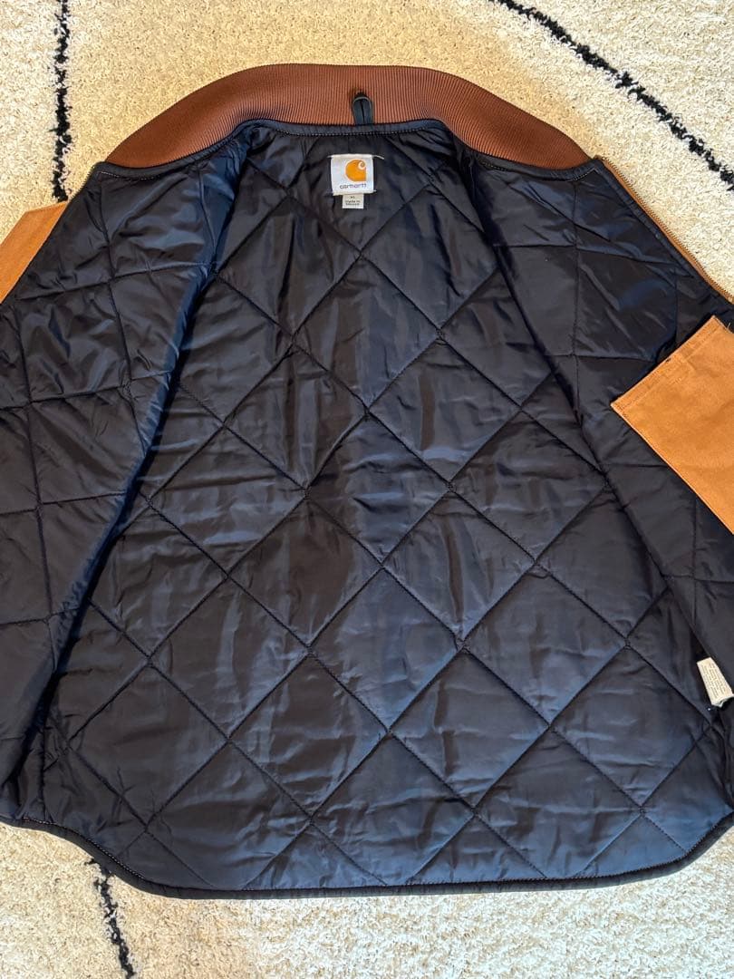 【孫悟空】Carhartt ブラウン キルティングベスト