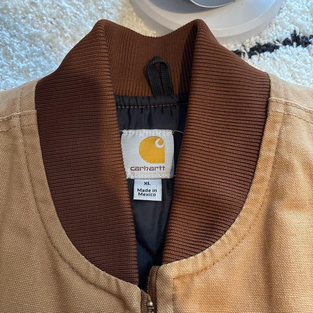 【孫悟空】Carhartt ブラウン キルティングベスト