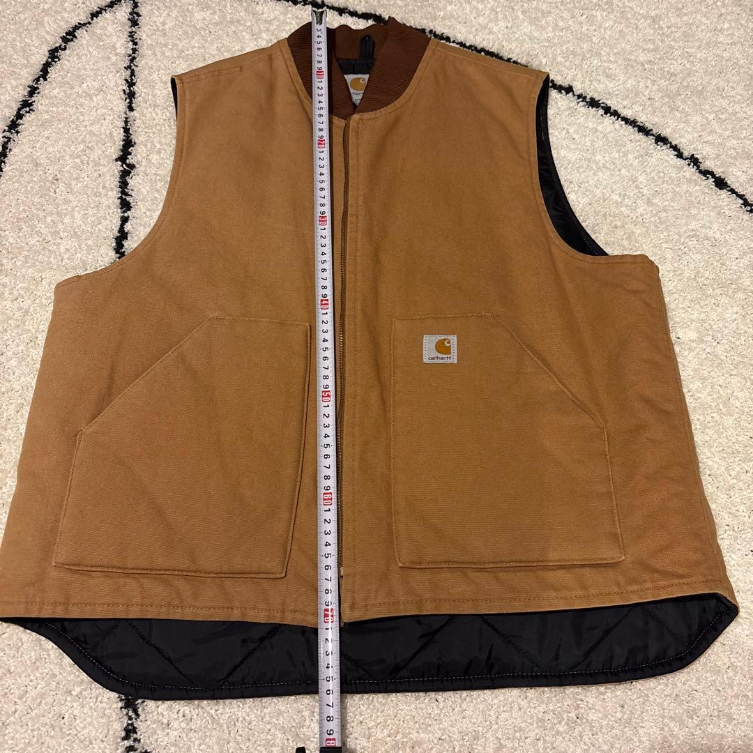 【孫悟空】Carhartt ブラウン キルティングベスト