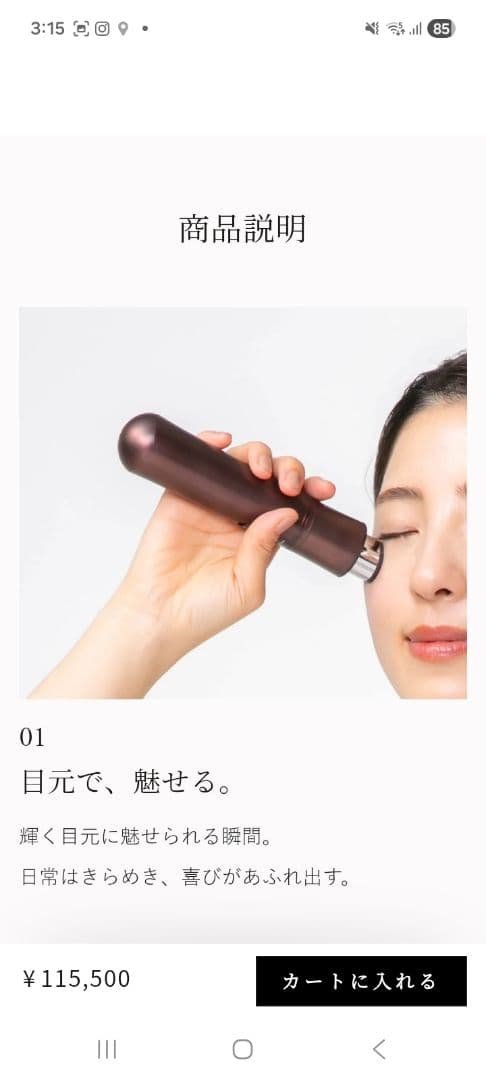 滝沢眞規子さんご愛用　A global ホルスアイ