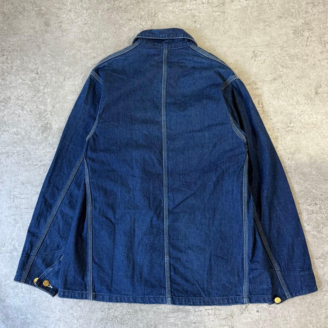 ちょっぱーまん様 希少90s■カーハート【M】USA製 デニム カバーオール