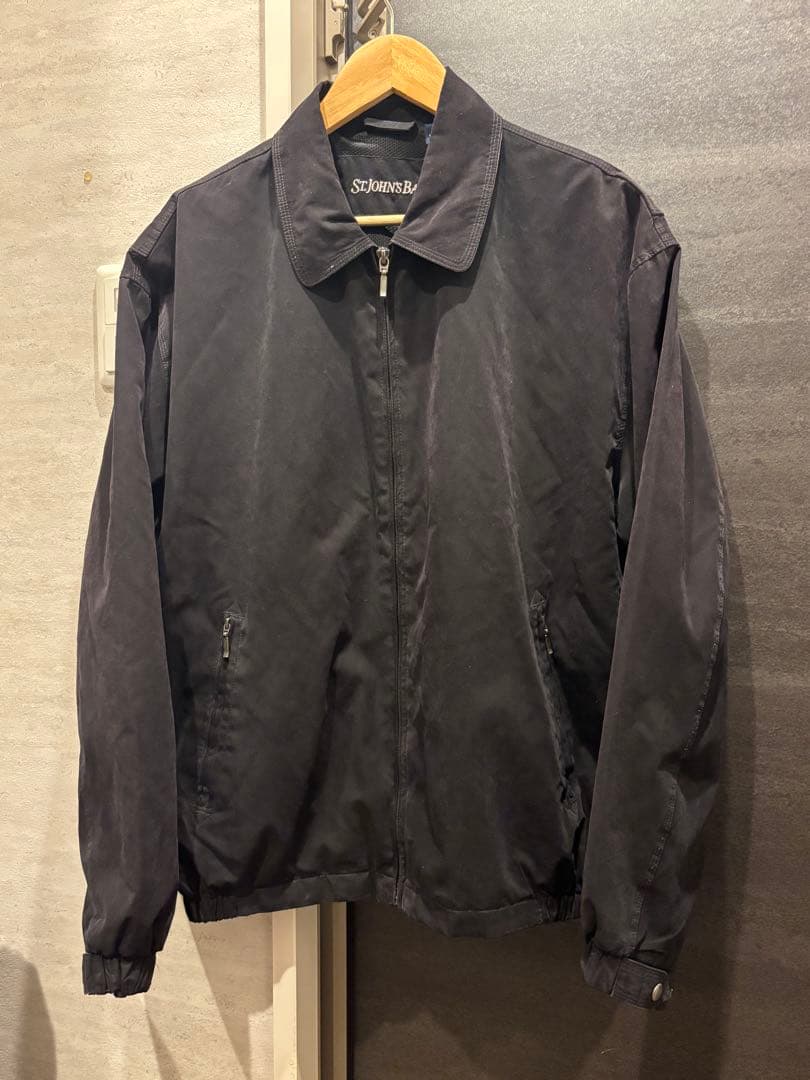 ST JOHN’S BAY セントジョンズベイ スイングトップ ブラック L