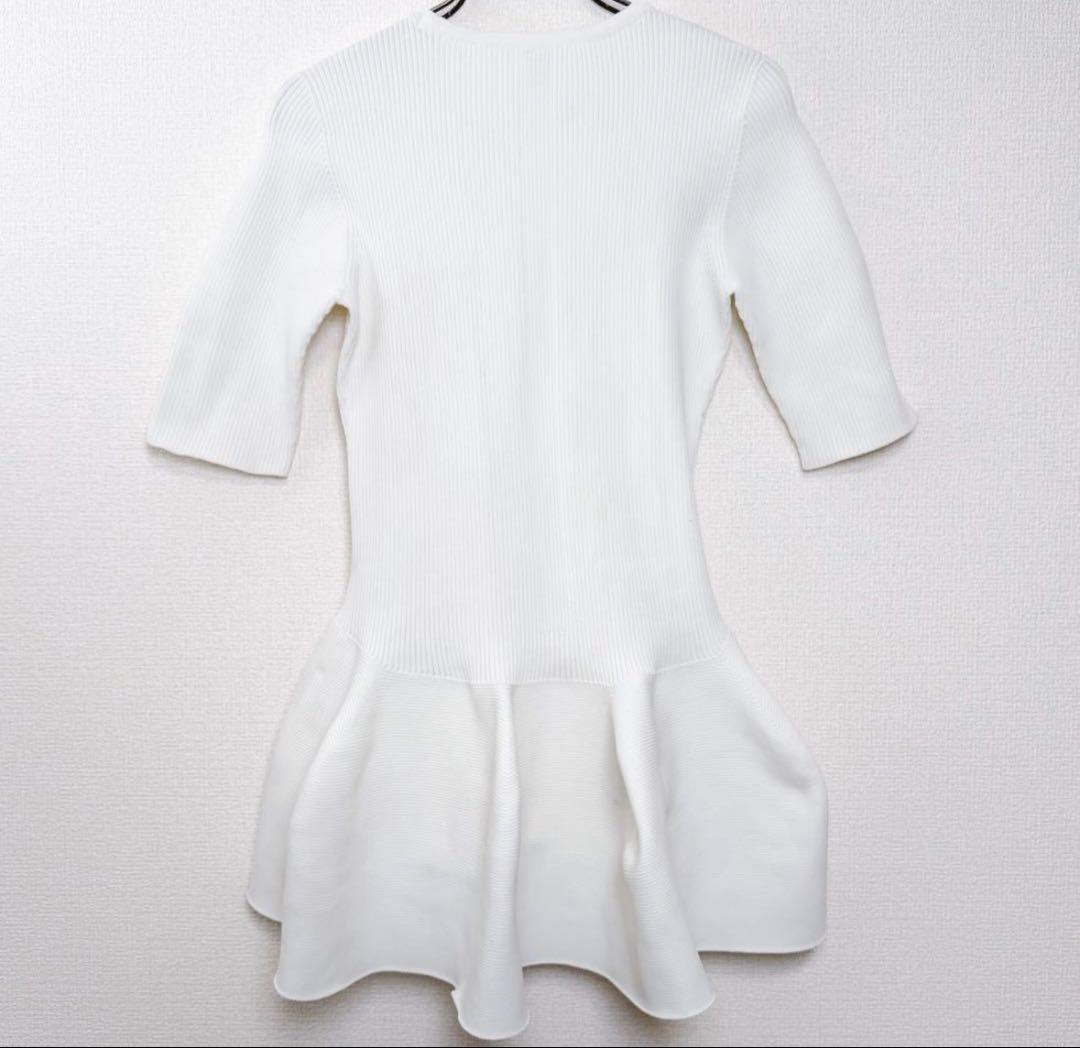 トップス CFCL POTTERY SHORT SLEEVE FLARE TOP