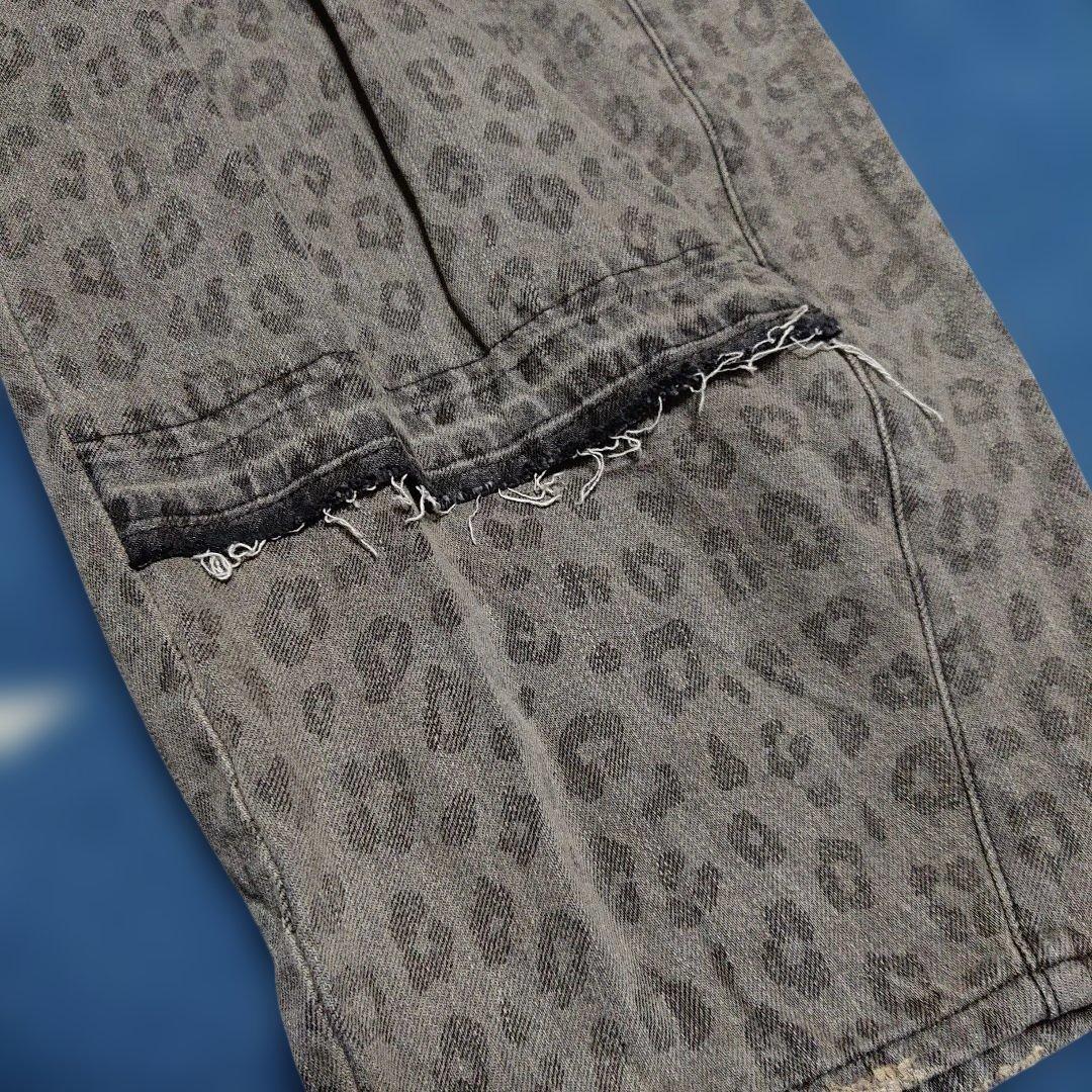 [NKJ 2025AW]REMAKE BARREL DENIM(レオパードＳ)