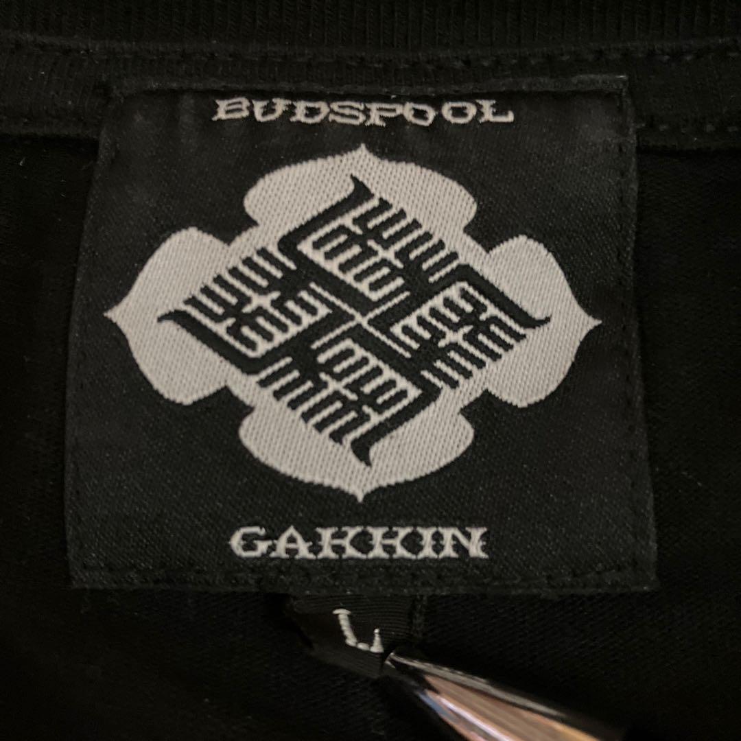 GAKKIN×BUDSPOOL 三艶蝶 Tシャツ L 舐達麻 舐達磨 ストリート
