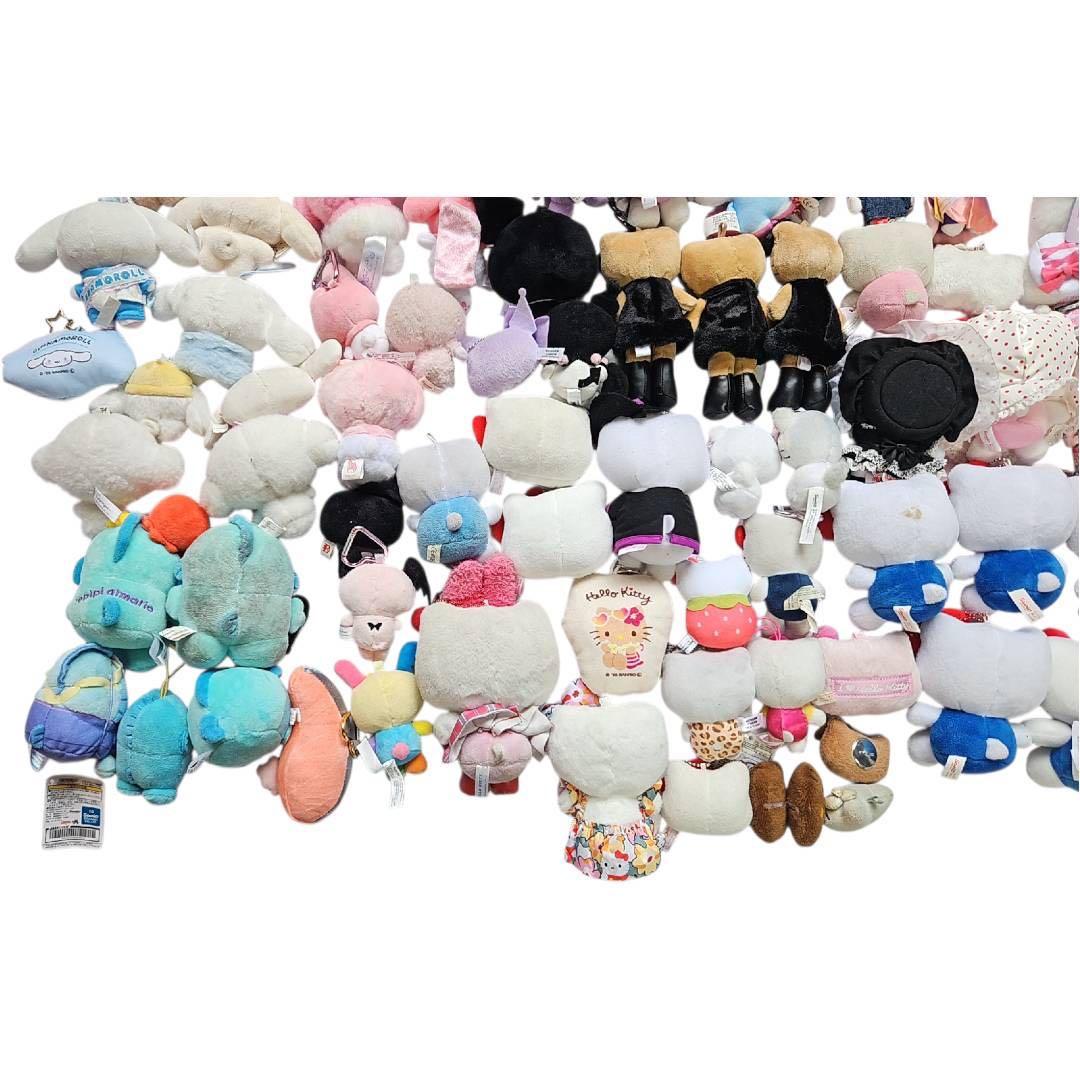サンリオ キャラクターズ ぬいぐるみ マスコット まとめ売り 85体セット