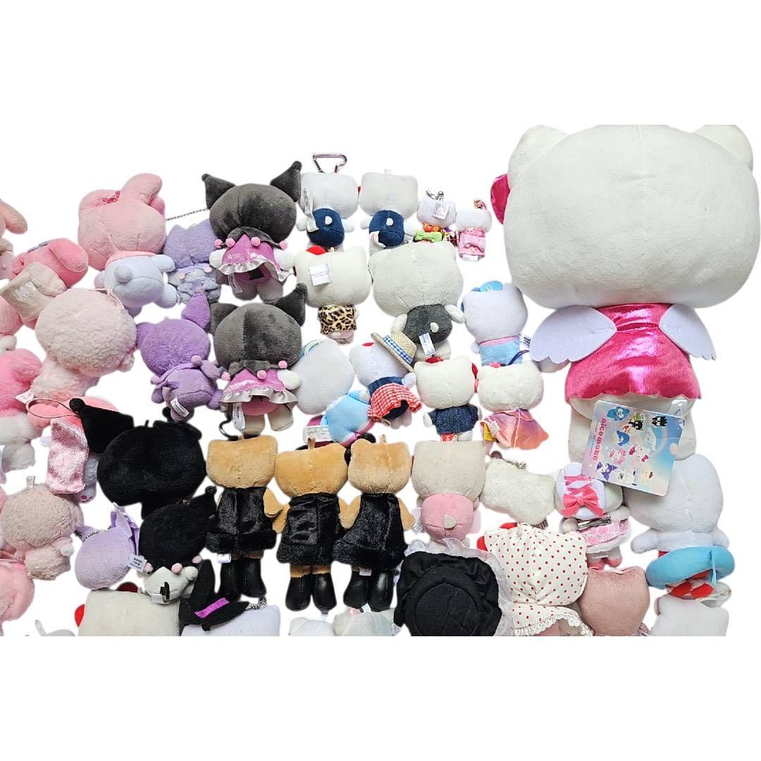 サンリオ キャラクターズ ぬいぐるみ マスコット まとめ売り 85体セット