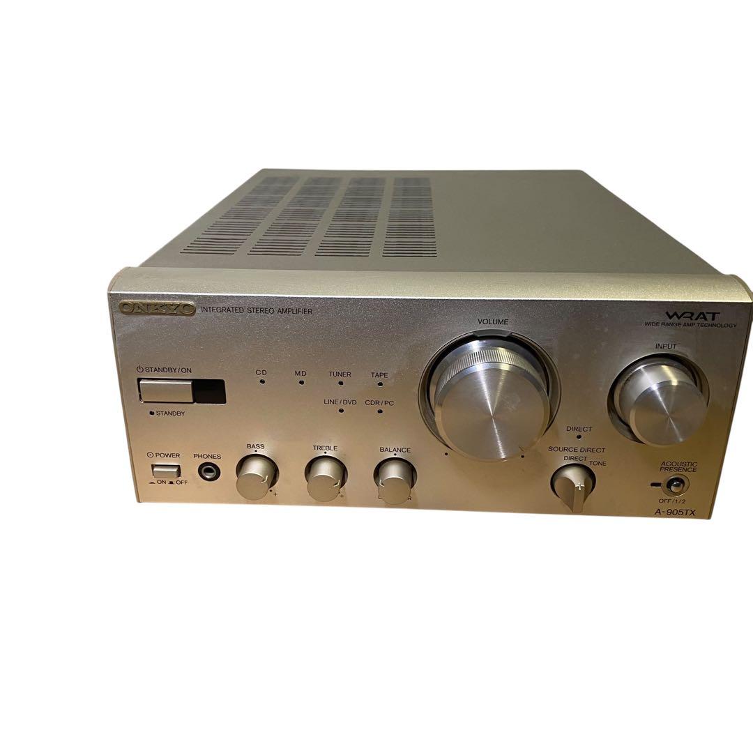 完動品　ONKYO オンキョー　オンキヨー　プリメインアンプ　A-905TX